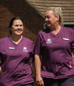 Our Hospice at Home team: providing care and support when it's most needed
