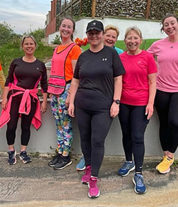 Running club's challenge in memory of teammate, Dawn
