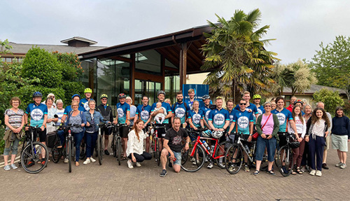The team at the Hospice