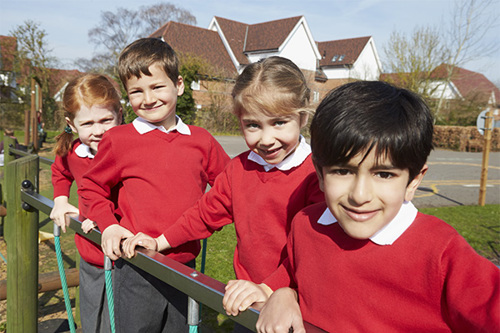 School children