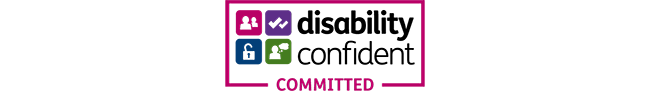 Disability Confident Committed logo